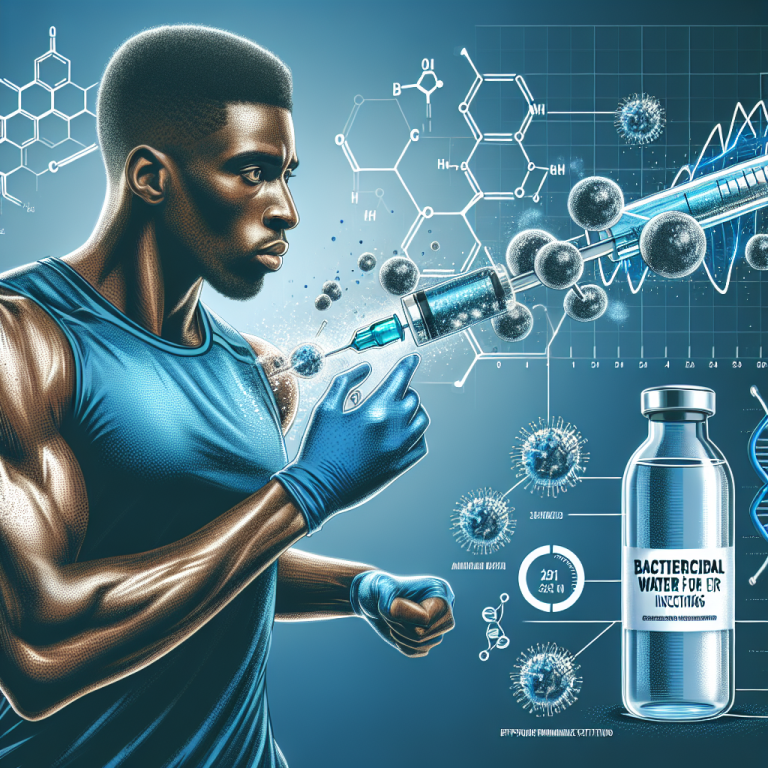 Come l'acqua battericida per iniezioni può contribuire al miglioramento della performance sportiva