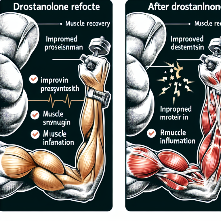 Come la Drostanolone influisce sul recupero muscolare