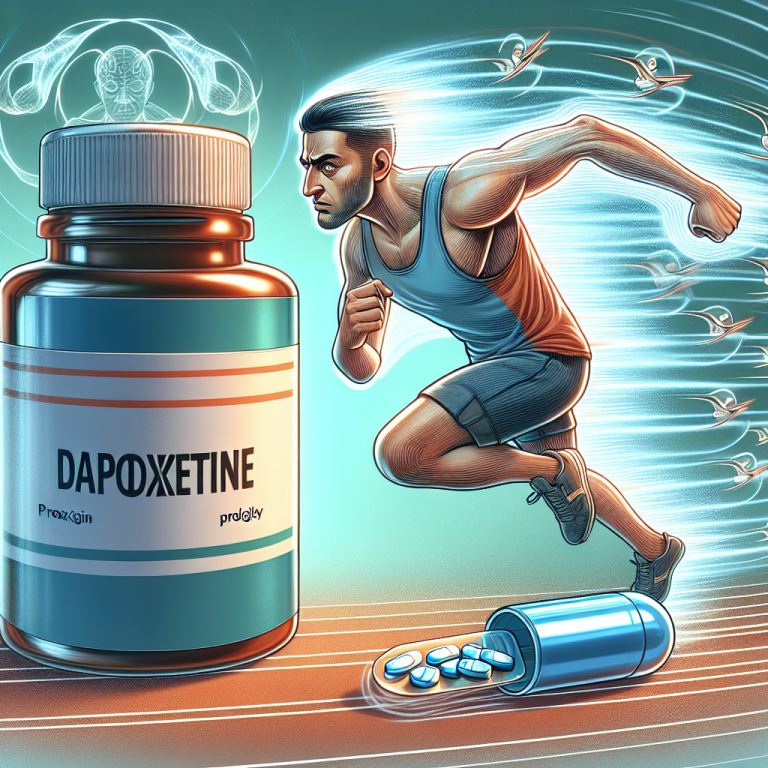 La Dapoxetine (Priligy) come strumento per migliorare la concentrazione durante l'attività sportiva