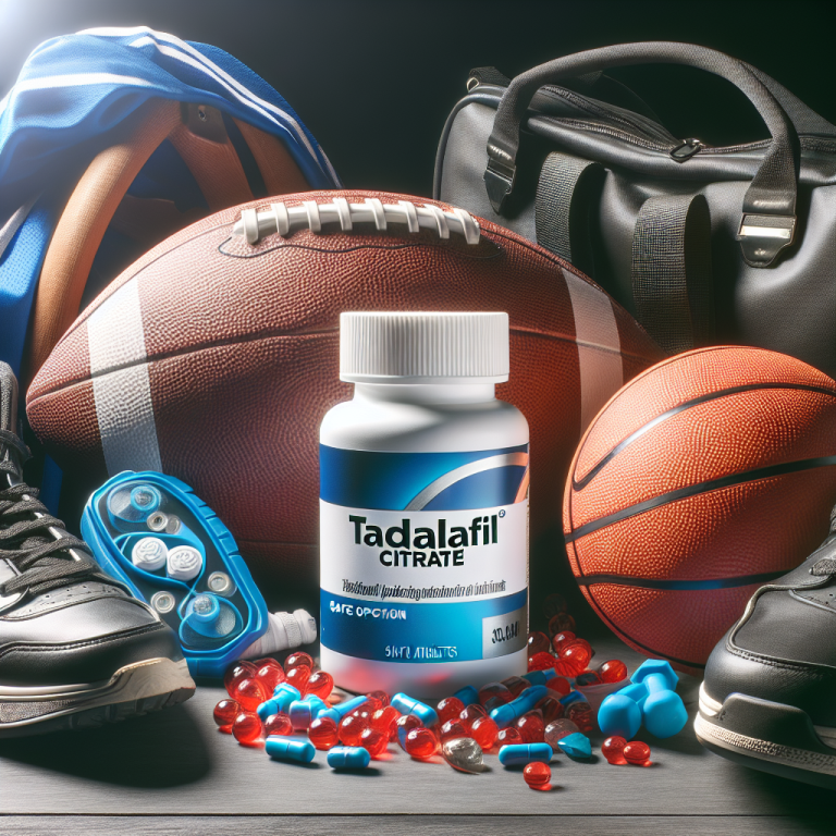 Tadalafil Citrate: un'opzione sicura per gli atleti