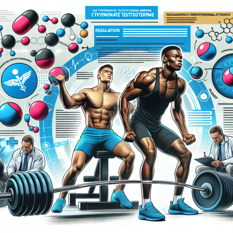 La regolamentazione dell'uso del testosterone cipionato negli atleti professionisti