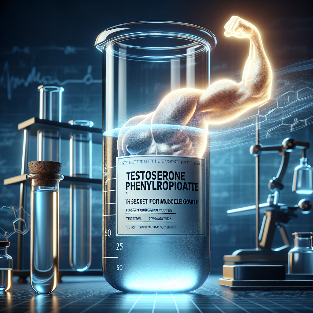 Testosterone fenilpropionato: il segreto per una rapida crescita muscolare