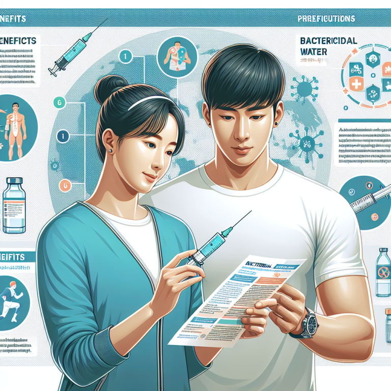 Benefici e precauzioni nell'uso dell'acqua battericida per iniezioni negli atleti